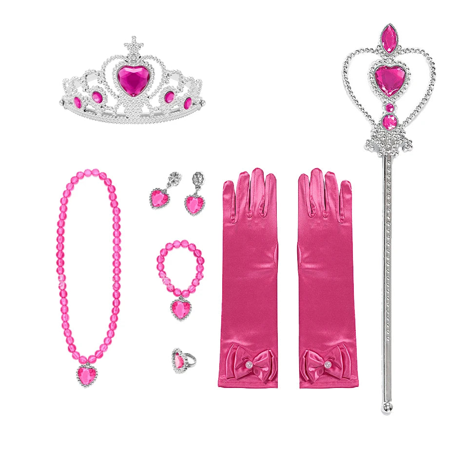 Pink Princess Dress Up Set Aurora or Barbie