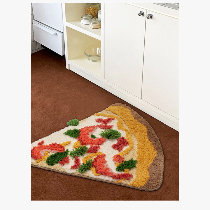 Funny Pizza Slice Area Rug - 1 SLICE
