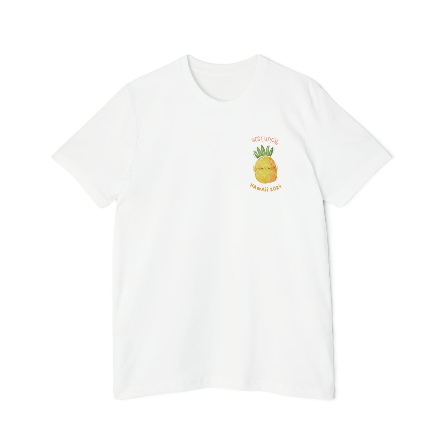 BEST UNCLE - Hawaii 2024 Cute Pineapple Matching Adult Jersey Tee