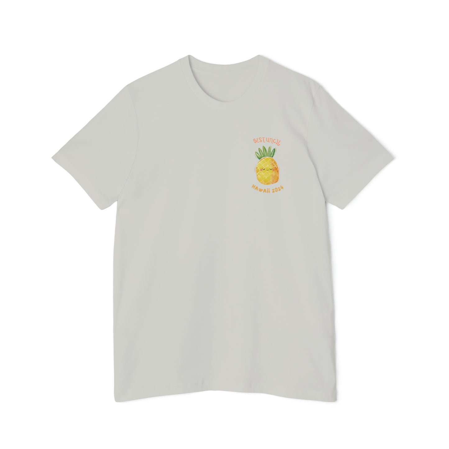 BEST UNCLE - Hawaii 2024 Cute Pineapple Matching Adult Jersey Tee