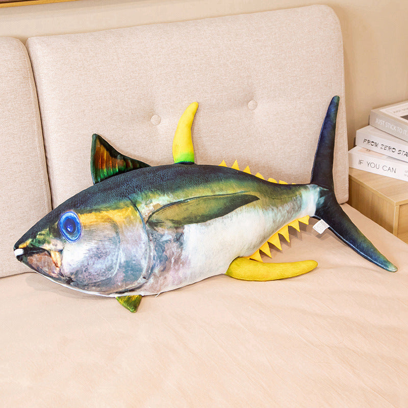 Hawaiian Ahi Yellowfin Tuna Oversized Plush Doll