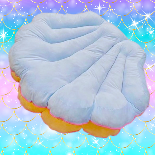 Clam Shell Mermaid Cushion Bed
