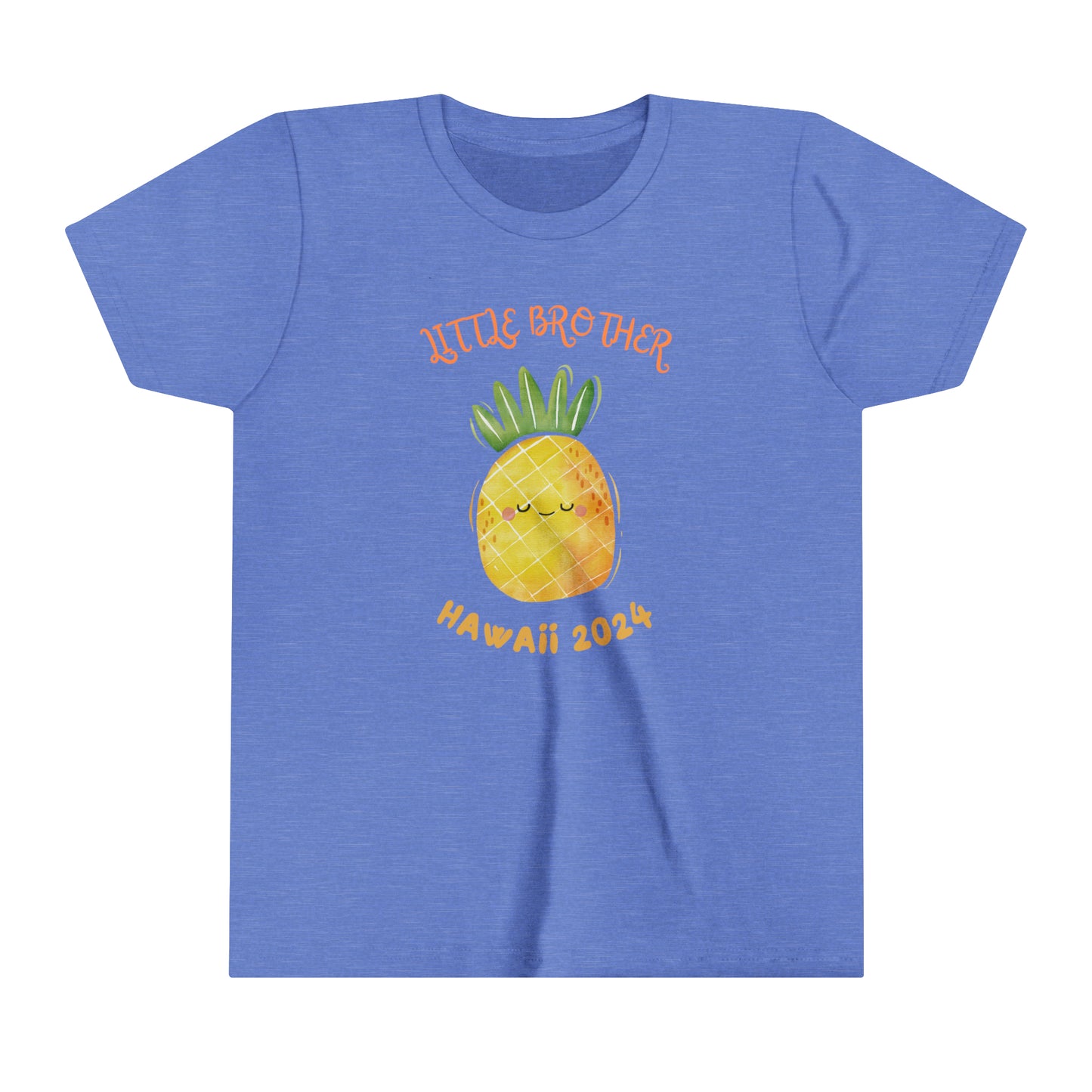 Hawaii 2024 Cute Pineapple Matching Tee KIDS Size - Little Brother