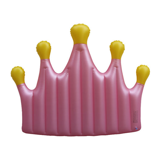 Inflatable crown bed.